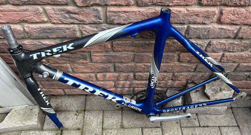 Used Trek 5200 2004 Road & Gravel, Blue — image 5 of 9