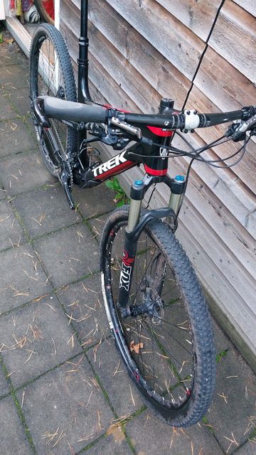 Used Trek Superfly FS 9.8 SL 2014 2014 Mountainbike, Black, 29 — image 5 of 11