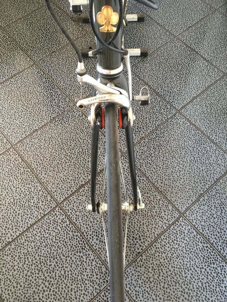Used Colnago Colnago Custom Campagnolo Record 2003 Road & Gravel, Black — image 11 of 13