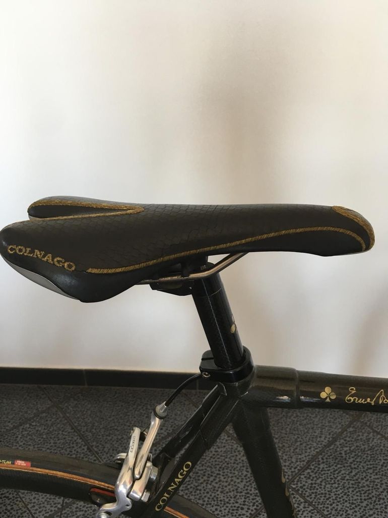 Used Colnago Colnago Custom Campagnolo Record 2003 Road & Gravel, Black — image 9 of 13