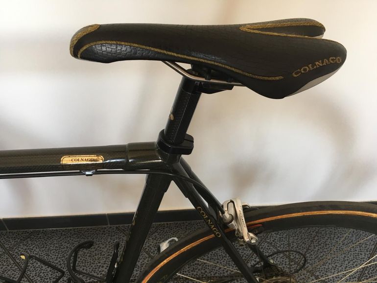 Used Colnago Colnago Custom Campagnolo Record 2003 Road & Gravel, Black — image 2 of 13