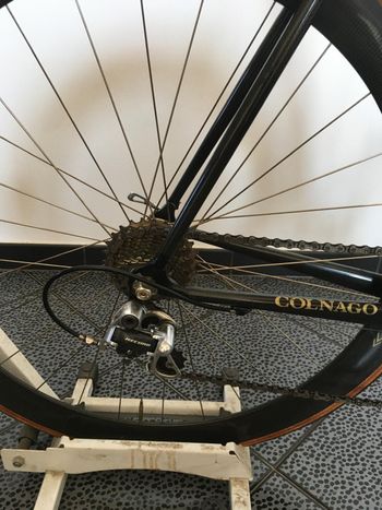 Used Colnago Colnago Custom Campagnolo Record 2003 Road & Gravel, Black — image 8 of 13