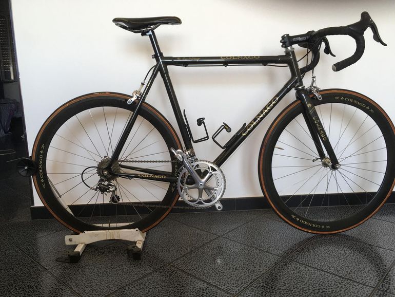 Used Colnago Colnago Custom Campagnolo Record 2003 Road & Gravel, Black — image 1 of 13