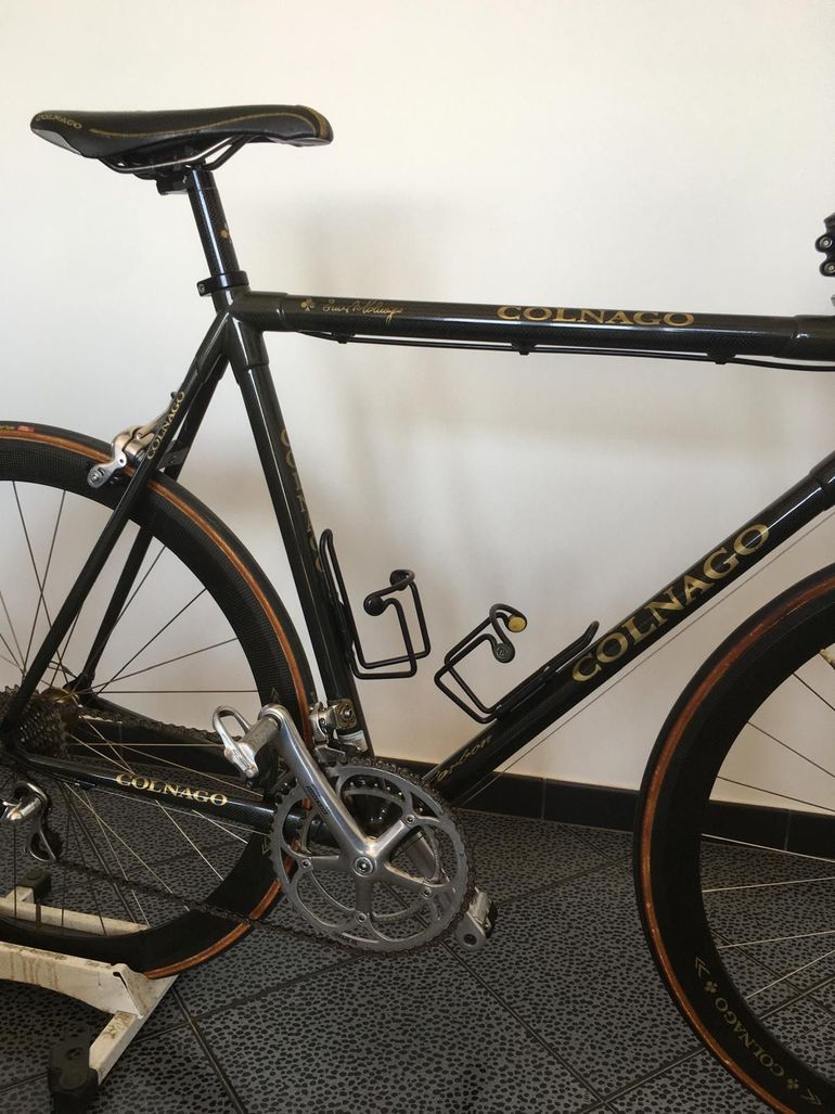 Used Colnago Colnago Custom Campagnolo Record 2003 Road & Gravel, Black — image 6 of 13