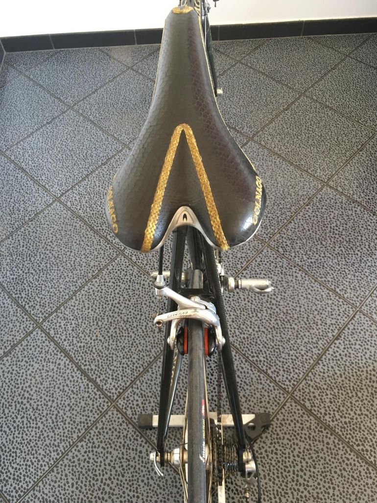 Used Colnago Colnago Custom Campagnolo Record 2003 Road & Gravel, Black — image 10 of 13