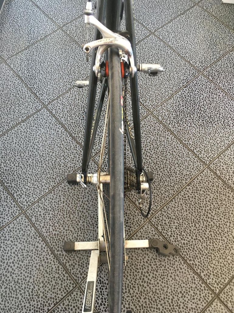 Used Colnago Colnago Custom Campagnolo Record 2003 Road & Gravel, Black — image 12 of 13