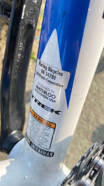 Used Trek 1.2 Shimano Tiagra 2017 Road & Gravel, Blau — image 7 of 7