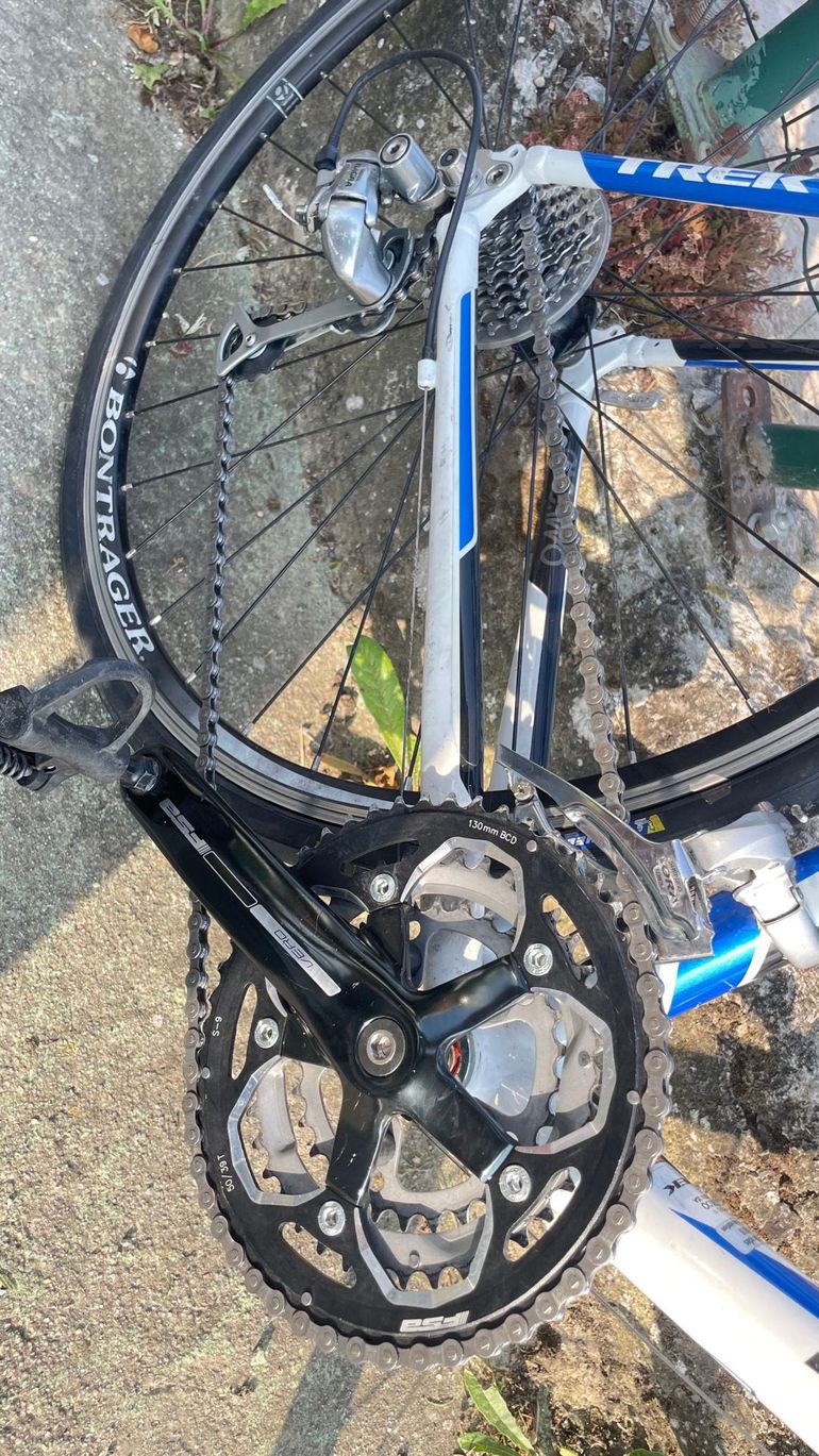Used Trek 1.2 Shimano Tiagra 2017 Road & Gravel, Blau — image 6 of 7