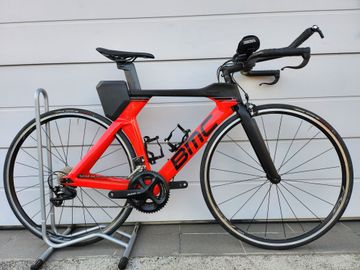 Used BMC Timemachine ONE 2023 2023 Road & Gravel, Red — image 1 of 13