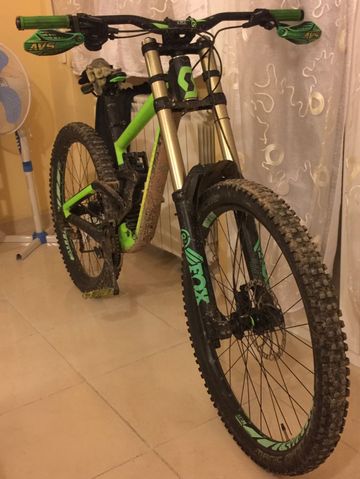 Used Scott Gambler 720 2017 2017 Mountainbike, Green, 27.5 — image 2 of 3