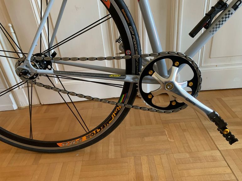 Used Peugeot Retro Vintage Rennrad Singelspeed 1978 Road & Gravel, Light Gray — image 3 of 8