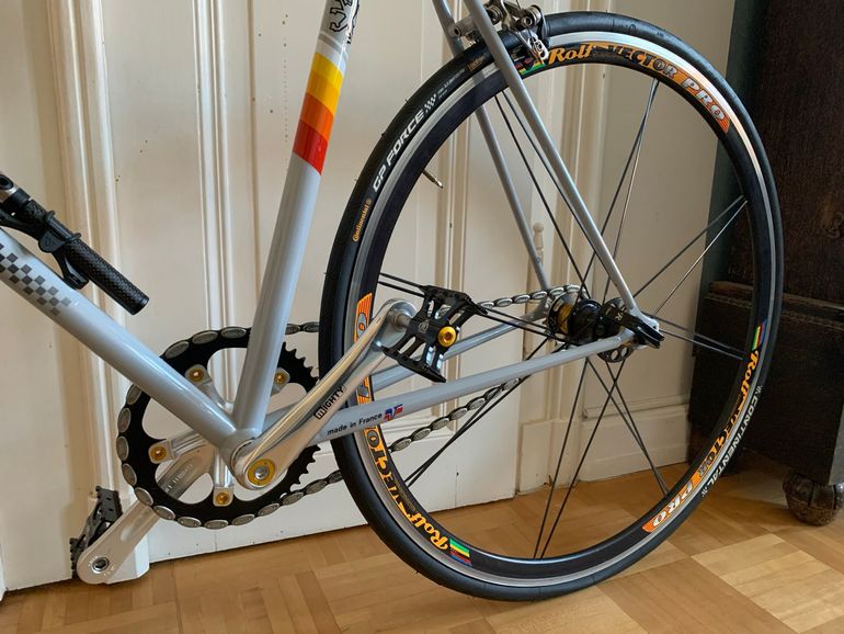 Used Peugeot Retro Vintage Rennrad Singelspeed 1978 Road & Gravel, Light Gray — image 5 of 8