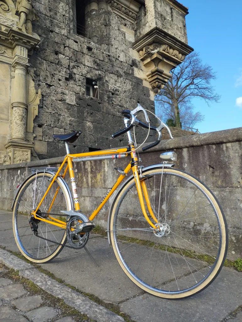 Used Peugeot Peugeot Record du Monde, tube special allege Road & Gravel, Orange — image 3 of 8