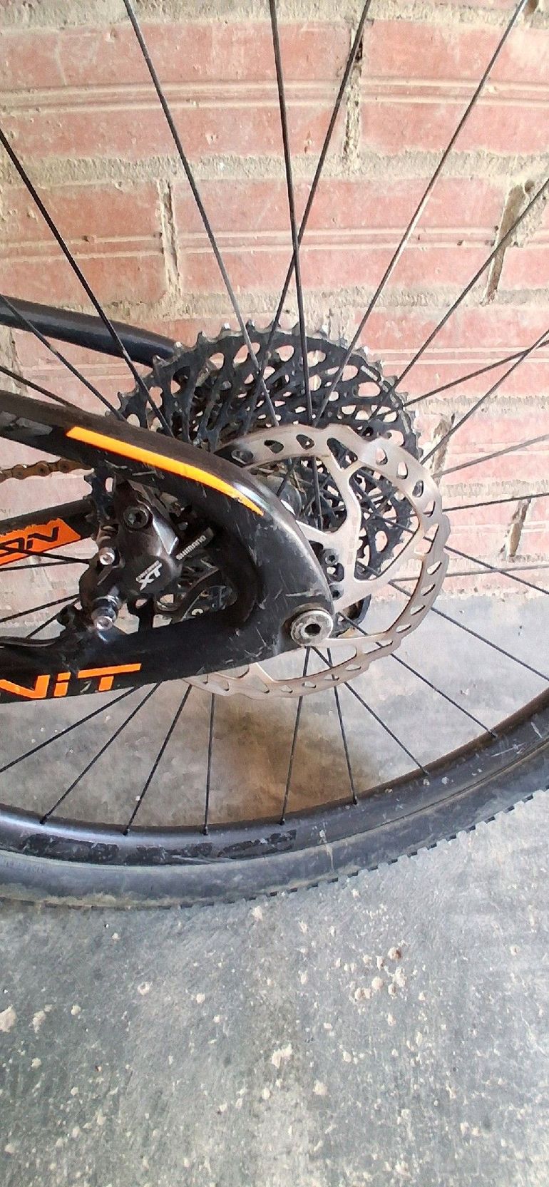 Used Mendiz X40 2022 Mountainbike, Orange — image 9 of 9