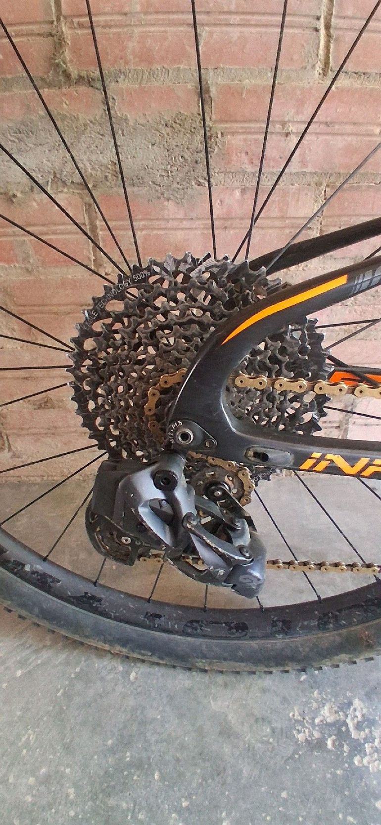Used Mendiz X40 2022 Mountainbike, Orange — image 5 of 9