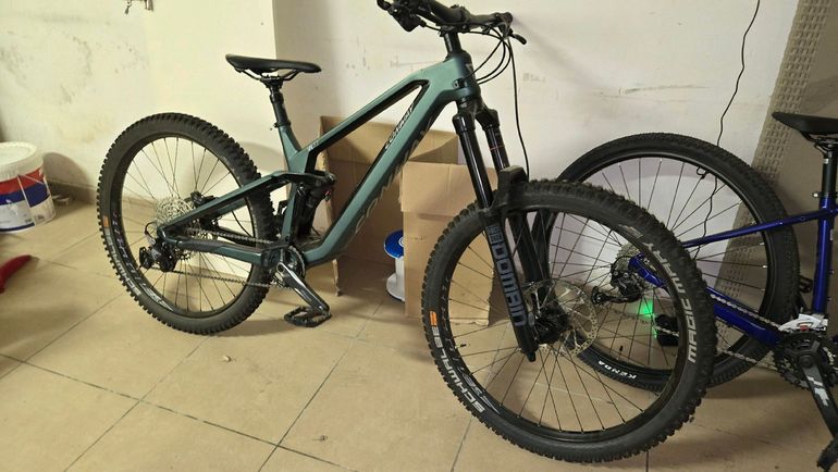 Used Conway WME 2.7 full suspension 2023 2023 Mountainbike, Green, 27.5 — image 1 of 8