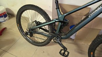 Used Conway WME 2.7 full suspension 2023 2023 Mountainbike, Green, 27.5 — image 6 of 8