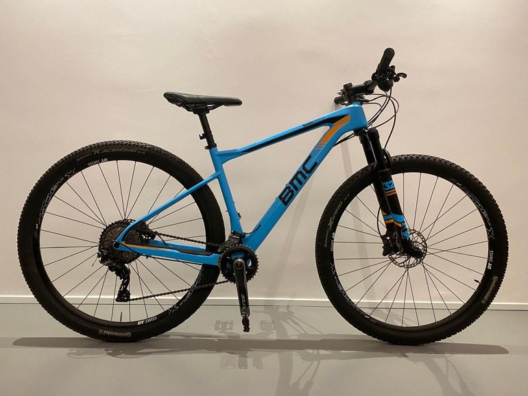 Used BMC teamelite 02 2017 2017 Mountainbike, Blue, 29 — image 4 of 5