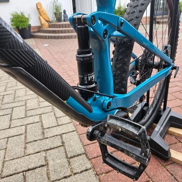 Used Trek Top Fuel 9.8 2020 2020 Mountainbike, Blue, 29 — image 8 of 11
