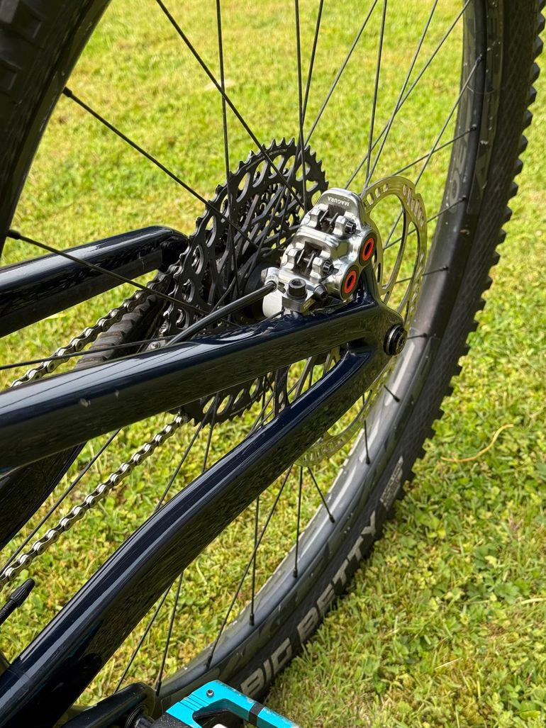 Gebrauchtes Santa Cruz Megatower SRAM X01 Eagle 2023 Mountainbike, Blau, 29 — Bild 6 von 9
