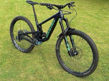 Gebrauchtes Santa Cruz Megatower SRAM X01 Eagle 2023 Mountainbike, Blau, 29 — Bild 1 von 9