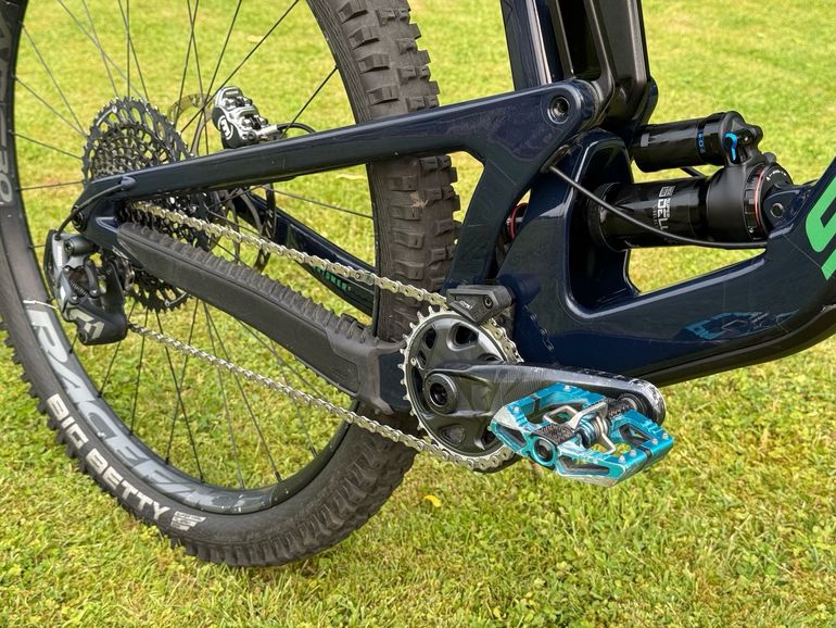 Gebrauchtes Santa Cruz Megatower SRAM X01 Eagle 2023 Mountainbike, Blau, 29 — Bild 3 von 9