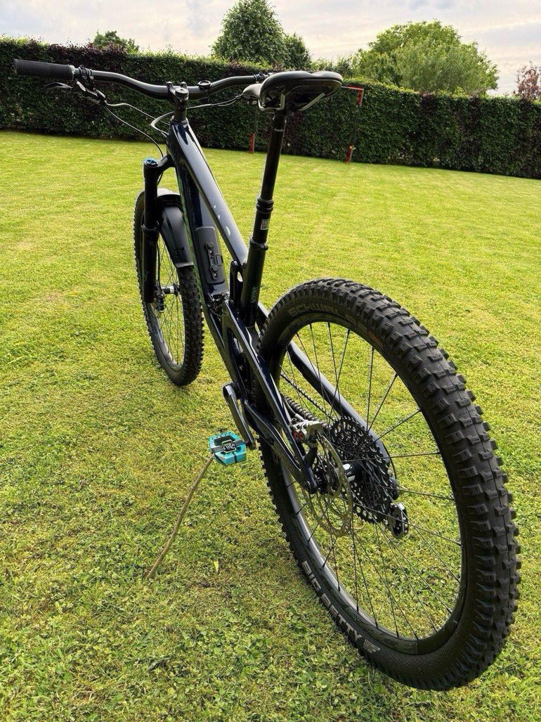 Gebrauchtes Santa Cruz Megatower SRAM X01 Eagle 2023 Mountainbike, Blau, 29 — Bild 2 von 9
