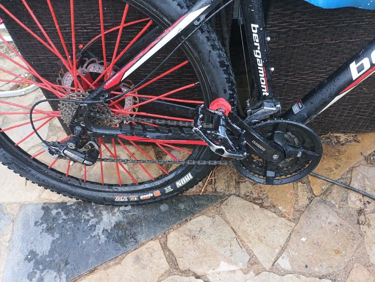 Gebrauchtes Bergamont Revox Shimano Deore LX 2024 Mountainbike, Rot — Bild 3 von 11