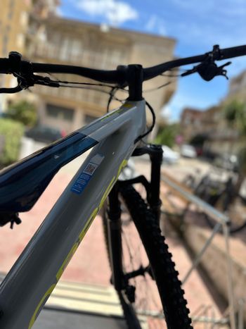 Used Orbea RISE H30 2024 2024 Mountainbike, Light Gray, 29 — image 6 of 7