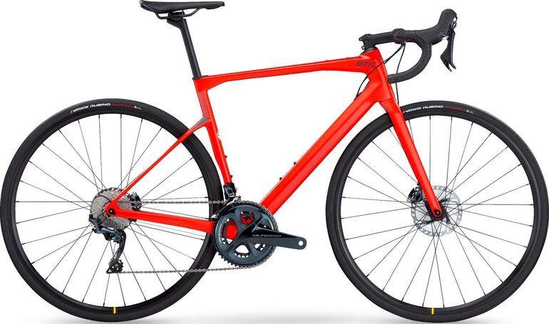 Used BMC Roadmachine FIVE 2022 2022 Road & Gravel, Rosso — image 1 of 3