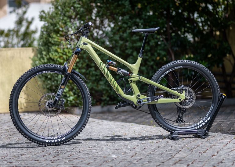 Canyon Torque SRAM X01 Eagle AXS 2024 Mountainbike usato, Verde — immagine 5 di 6