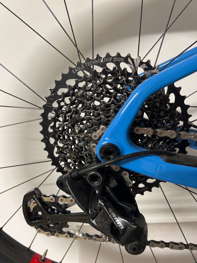 Used Santa Cruz Highball SRAM GX Eagle 2020 Mountainbike, Blue — image 5 of 6