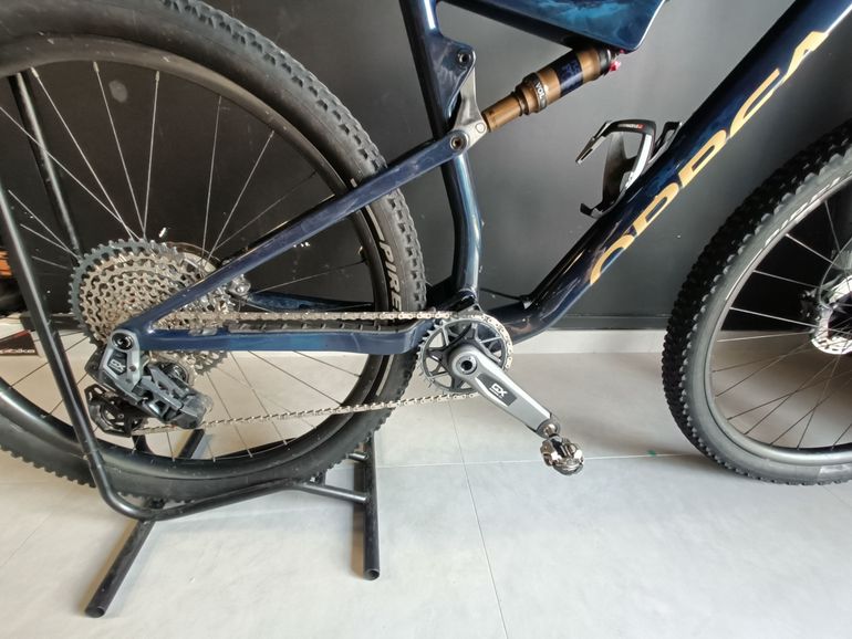 Used Orbea Oiz SRAM GX 2021 Mountainbike, Blue — image 12 of 26