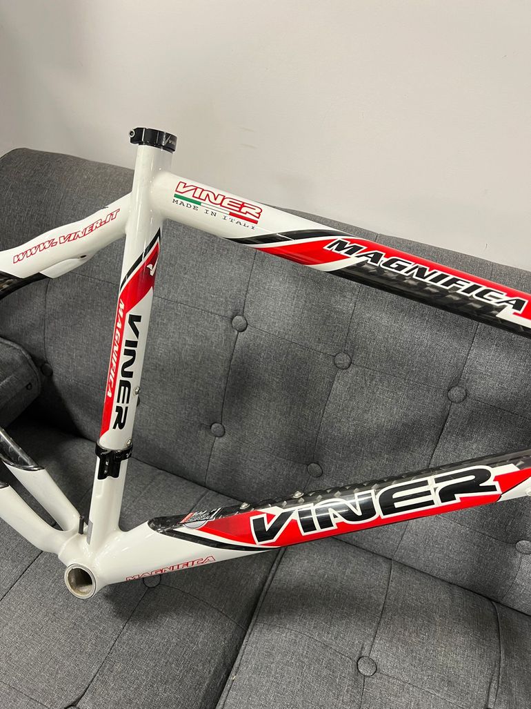Used Viner Magnifica Frameset 2020 Road & Gravel, White — image 2 of 7