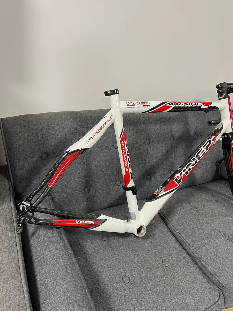 Used Viner Magnifica Frameset 2020 Road & Gravel, White — image 3 of 7