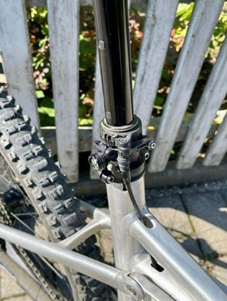 Used Liteville 301 MK11.2 2018 Mountainbike, Light Gray — image 8 of 11