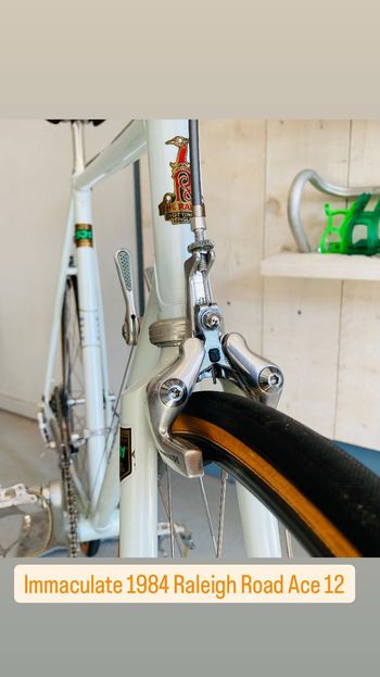 Raleigh Road Ace 1984 1984 Road & Gravel usato, Blu — immagine 16 di 17