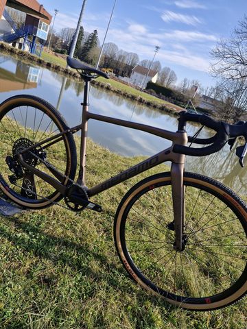 Gebrauchtes Megamo West SRAM Apex 2025 Road & Gravel, Schwarz — Bild 9 von 10