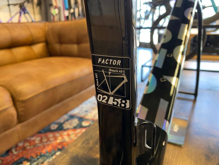 Used Factor O2 VAM Premium Package Frameset 2025 Road & Gravel, Black — image 3 of 10