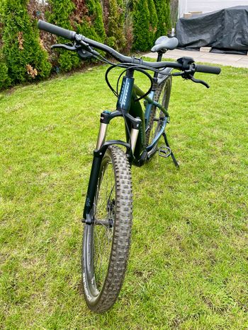 Used Stevens E-Cayolle 2022 2022 Mountainbike, Blue, 27.5 — image 4 of 6