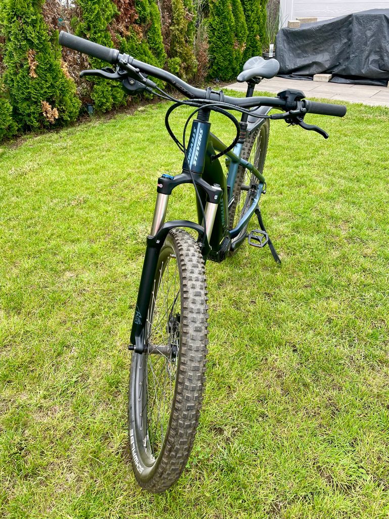 Used Stevens E-Cayolle 2022 2022 Mountainbike, Blue, 27.5 — image 4 of 6