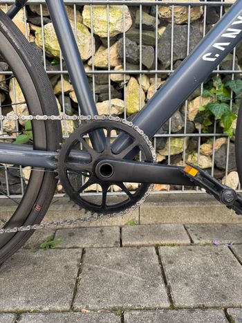 Used Canyon Roadlite 7 2023 Road & Gravel, Light Gray — image 4 of 16