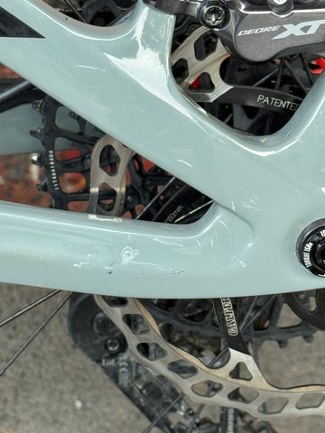 Gebrauchtes Pivot Shuttle SL SRAM X01 Eagle AXS 2024 Mountainbike, Hellgrau — Bild 11 von 11