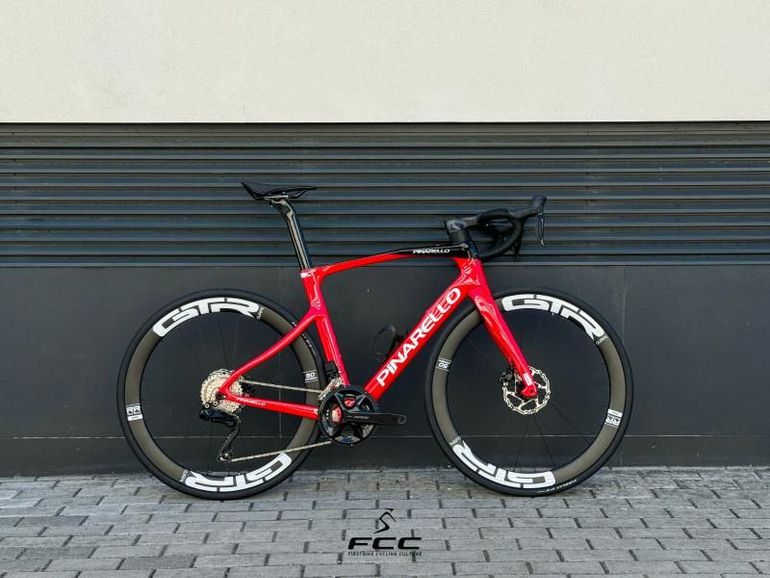 Used Pinarello X3 105 Di2 2024 2024 Road & Gravel, Red — image 1 of 5