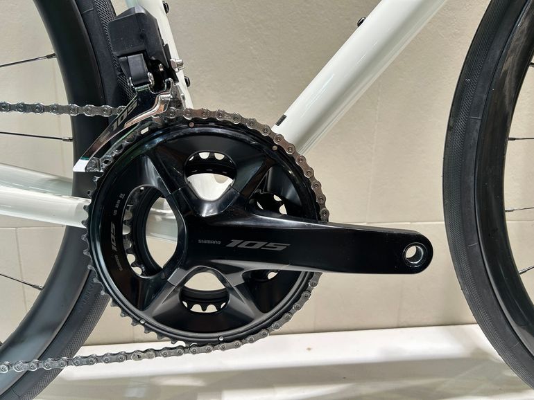 Used Specialized Aethos Shimano 105 Di2 2025 Road & Gravel, White — image 21 of 21