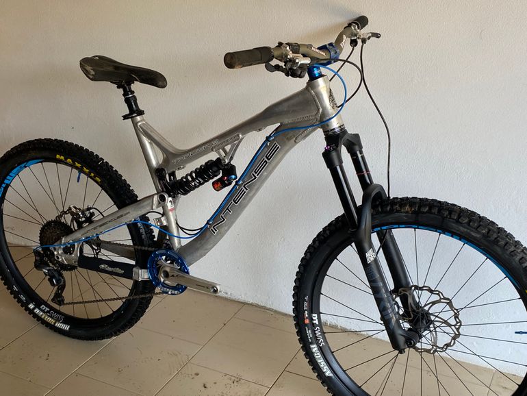 Used Intense Tracer 2 2016 Mountainbike, Light Gray — image 2 of 3