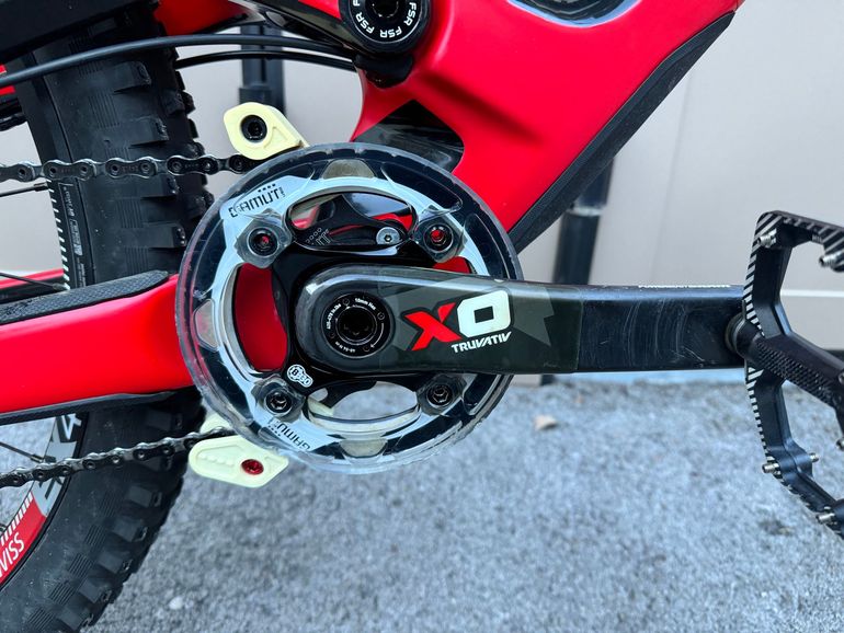 Used Specialized S-Works Demo 8 2016 2016 Mountainbike, Red, 27.5 (650B) — image 4 of 8