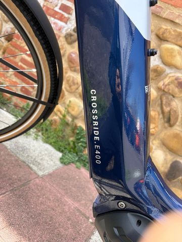 Gebrauchtes Rock Machine Crossride E400 Touring 2023 Road & Gravel, Blau — Bild 3 von 12
