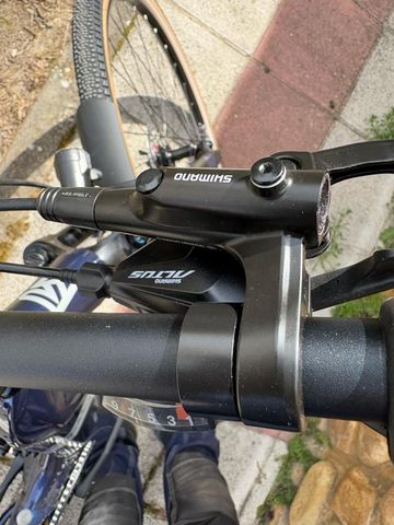 Gebrauchtes Rock Machine Crossride E400 Touring 2023 Road & Gravel, Blau — Bild 6 von 12
