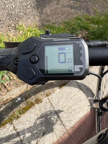 Gebrauchtes Rock Machine Crossride E400 Touring 2023 Road & Gravel, Blau — Bild 9 von 12